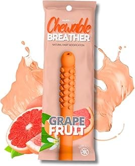 Smokeless Alternative | Before and After Quitting | Oral Fixation Relief Quit Smoking Aid Stop Vaping Aid | Tobacco-Free Nicotine-Free Non-Electric Travel Friendly (Grape Fruit, 1 Pack)
