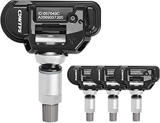 CDWTPS TPMS Sensor,433MHZ Tire Pressure Monitor System 4-Pack for Mercedes Replaces#A0009050030 A0009053907 A0009054204…