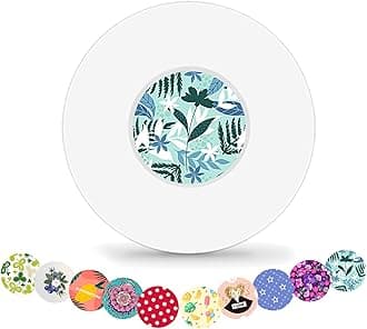 OBUZOO Libre 2 Sensor Covers & Free-Style Stickers Sets for Libre 2 Sensor,Hypoallergenic Transparent Adhesive Patches,Waterproof & Breatheable for 14 Days Sensor Patches,Without Hole,Total 40Pack