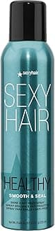 Healthy Smooth and Seal Shine and Anti-Frizz Spray, 6 Oz | Smooths Cuticle | Adds Shine and Reduces Frizz | All Types