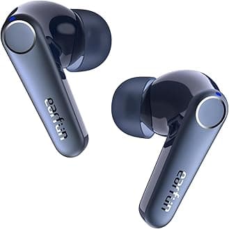 EarFun Air Pro 3 Noise Cancelling Wireless Earbuds, Qualcomm® aptX™ Adaptive Sound, 6 Mics CVC 8.0 ENC, Bluetooth 5.3 Earbuds, Multipoint Connection, 45H Playtime, App Customize EQ, BlueCarbonfree CertifiedClimeCo Certified
