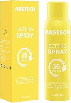 Setting Spray for Makeup Long Lasting for up to 36HR Wear Vitamin C Ultra-Fine Face Mist Dewy Hydrating & Soothing Finishing Fixing Spray for Make Up All-Day Fresh Look 4.44 oz