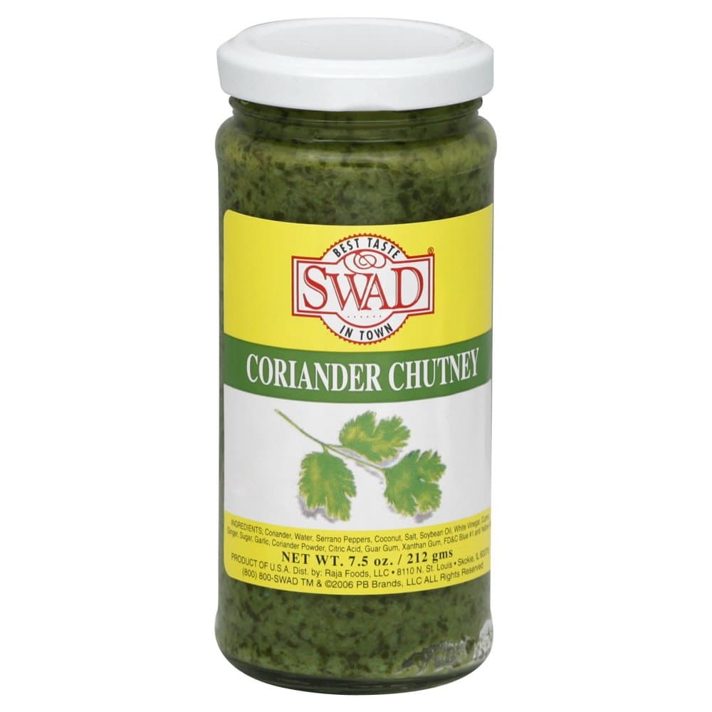 Swad Coriander Chutney, 7.5 Ounce