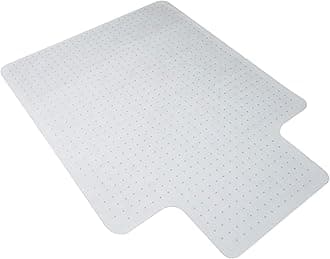 Office Chair Mat for Carpet, Computer Desk Chair Mat for Carpeted Floors, Easy Glide in Office or Home with Extended Lip (36” x 48”)