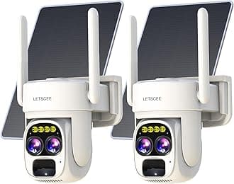 LETSCEE Security Camera (2 Pack)