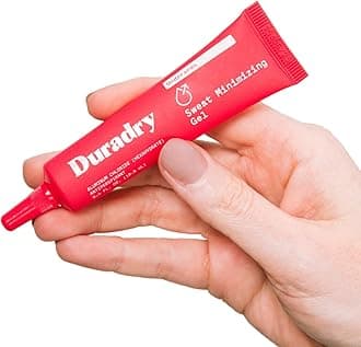 Sweat Minimizing Gel Antiperspirant for Men and Women - Prescription-Strength, Formulated for Excessive Underarm Sweating and Hyperhidrosis - 0.4 Fl Oz