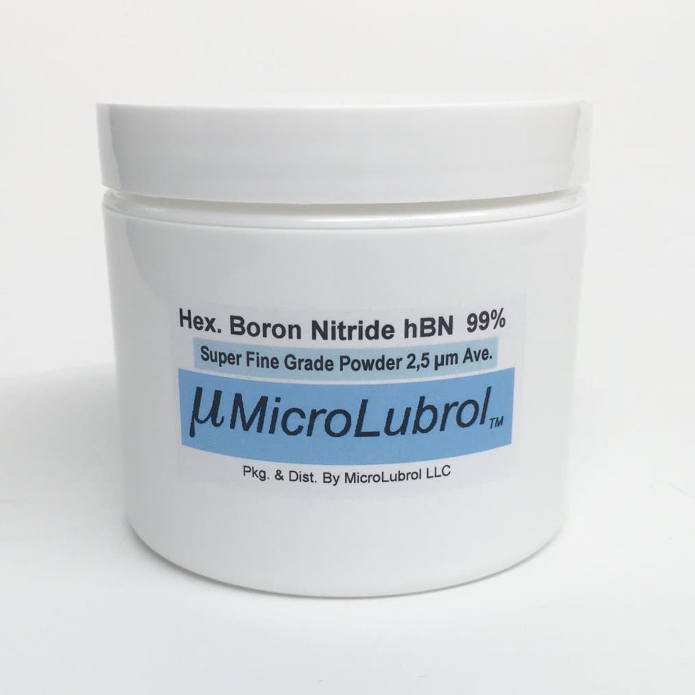 2 oz Hexagonal Boron Nitride hBN Powder FINE 2.5 µ Micron