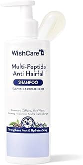 Multi Peptide Anti Hairfall Shampoo - Rice Water, Rosemary, Capilia Longa, Hyaluronic Acid & Caffeine 250ml