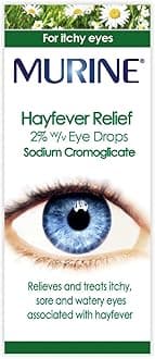 Hayfever Eye Drops, Hayfever Treatment for Itchy and Painful Eyes, Anti-inflammatory Eye Drops 10ml