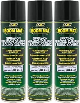 Design Engineering 050220 Boom Mat Spray-on Sound Deadening to Reduce Unwanted Road Noise and Vibration 18 Ounce (3 Pack)