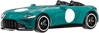 Premium Car Culture Circuit Legends Toy Vehicle, 1:64 Scale Die-Cast Aston Martin V12 Speedster for Collectors
