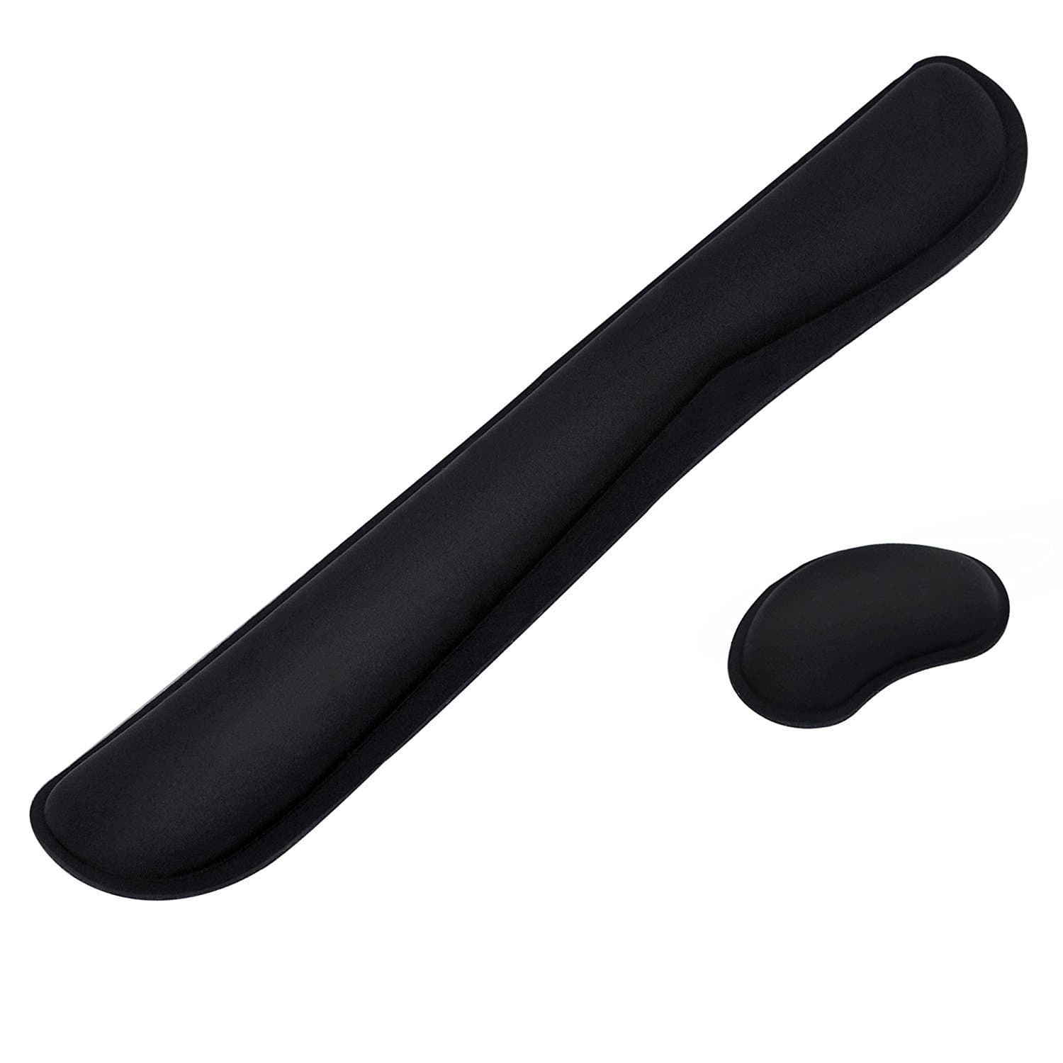 Keyboard Wrist Rest Pad and Mouse Wrist Rest Support with Memory Foam, Ergonomic Wrist Cushion Support for Working and Gaming
