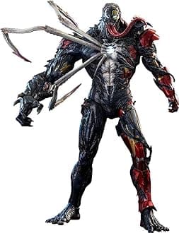 Hot Toys1:6 Venomized Iron Man - Marvel's Spider-Man: Maximum Venom, Multicoloured