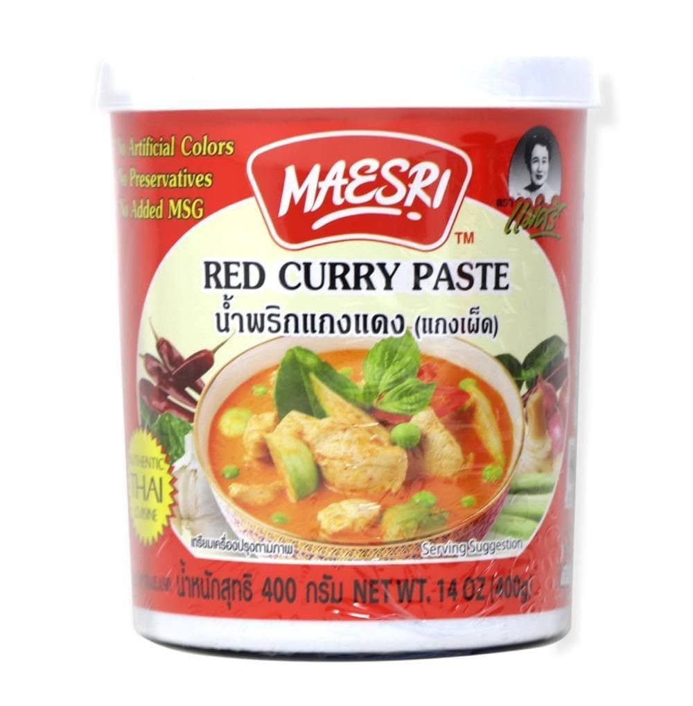 Maesri Thai Red Curry Paste