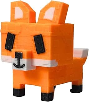 SUPERBE Grow a Garden Action Figure, 3D Printed Grow a Garden Pet Raccoon Red Fox Figures Toys, Collectible Animals Toy Gift for Fans