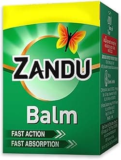 Zandu Balm for Headache, Cold & Body Pain, 25ml