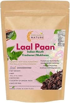 organic nature Banarasi Paan Mukhwas Mouth Freshener Digestive After Meal Mukhwas (pack of 200 gram)