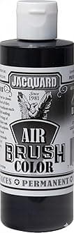 Jacquard Opaque Airbrush Color, 4 oz., Opaque Black