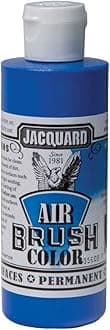 Jacquard Airbrush Color 4Oz Metallic Blue