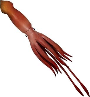 Stretchy Starfish Toy by Deluxebase. Animal Shaped Squishy Sensory Fidget Toys, Stress Relief Squeeze Figure, Soft Flexible Rubber, Fun Fantasy Gift for Kids