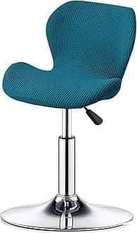 ELYSYSRL Bar Stool Cover Set of 2/4/6 Shell Back Adjustable Swivel Bar Stools Slipcover,Barstool Protector Covers for Dining Room Kitchen (Color : #12, Size : 1pc)