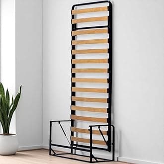 Murphy Bed - Classic Vertical Wall Bed - Fold Up - Space Saving Folding Bed Frame - Pull Down (90 cm x 200 cm)