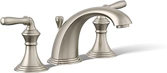Kohler 394-4-BN Bathroom Sink Faucet, Devonshire Collection, Vibrant Brushed Nickel