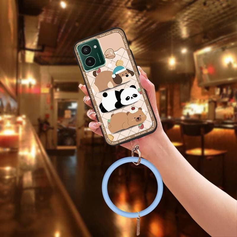 Phone Case Compatible with Nokia HMD Pulse/Pulse+/Pulse Pro, Cartoon Waterproof Ring Cute heat dissipation Anti-knock Solid Color Back Cover
