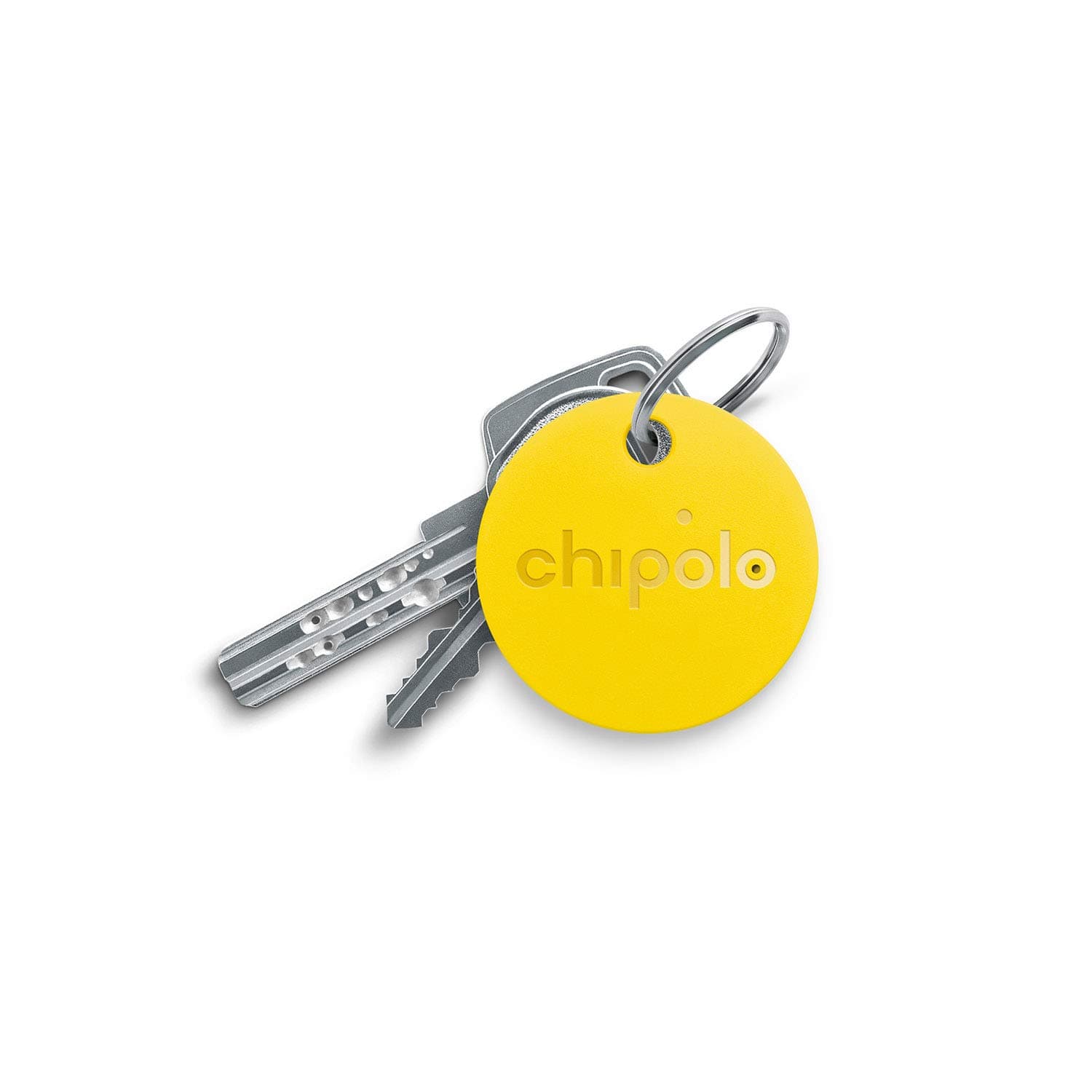 Chipolo Classic Bluetooth Key Finder and Mobile Phone Finder with Replaceable Battery (Yellow)