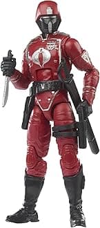 G.I. F40275X0 Classified Series, Premium Collectible 6" Purple Guard 50 Figure with Many Accessories-Special Packaging, Multicolour