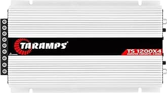 Taramp's TS 1200X4 Module 2 Ohms 1200x4 RMS 4 Channel Car Sound Amplifier