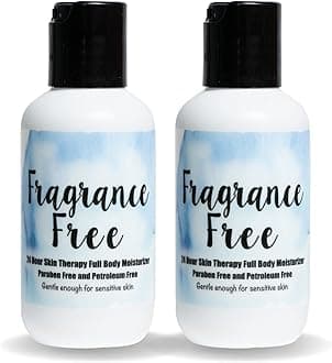 The Lotion Company 24 Hour Skin Therapy Lotion, Fragrance Free, Zero Scent, Zero Fragrance (Free and Clear), Sensitive Skin, 2 Fl Oz, 2 Count