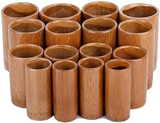 Tong Gu Bamboo Wooden Cupping Full Body Massager Chinese Vacuum Suction Cups Retro (L)
