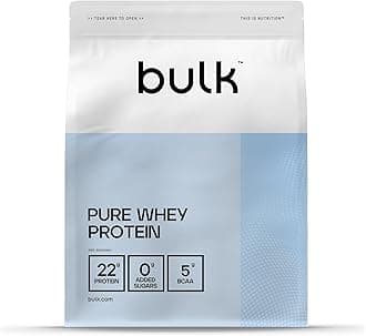 Pure Whey Protein Powder | Chocolate Peanut | 22g Protein and 5g BCAAs per Scoop | Whey Concentrate Shake | Low Sugar | Supports Muscle Growth and Repair | Smooth Mixing | Vegetarian | 1kg