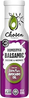Chosen Foods Homestyle Balsamic Dressing and Marinade 8 oz with Recipe e-Book Bundle