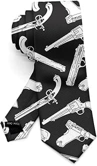 ZGH Tie Funny Neckties Fashion Wide Novelty Neck Ties For Men teen