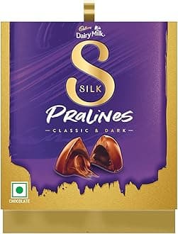 Cadbury Dairy Milk Silk Pralines Chocolate Gift Box, 160g
