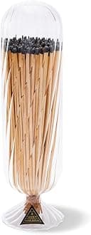 Black Helix Fireplace Match Cloche