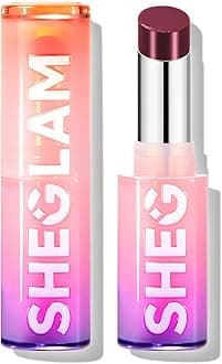 SHEGLAM Mirror Kiss High-Shine Lipstick Silky Jelly Texture Hydrated&Smooth Lip Gloss-Rent Free