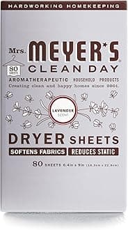 Mrs. Meyer's Clean Day Dryer Sheets - Lavender - 80 ct - 2 pk