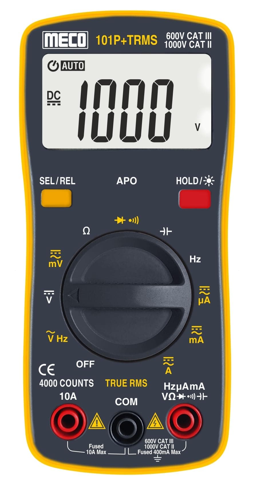 MECO 101B+ Digital Multimeter Pocket Size, Battery Powered