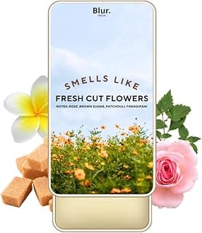 India Smells Like Fresh Cut Flowers™ Solid Perfume | Floral Rose, Brown Sugar, Frangipani Fragrance | Alcohol Free | Long Lasting | Safe For Skin