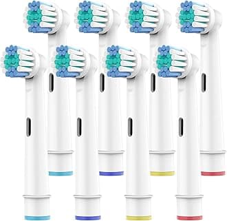 Oral B Toothbrush Head 8 Pack Professional Electric Toothbrush Replacement Head Medium Soft Dupont Bristle Replacement Toothbrush Head Precision Clean Brush Head Refill