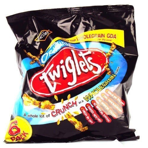 Jacobs Twiglets 6 Pack 180g by Jacobs [Foods]