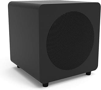 Kanto SUB8 8-inch Sealed Powered Subwoofer (Matte Black)