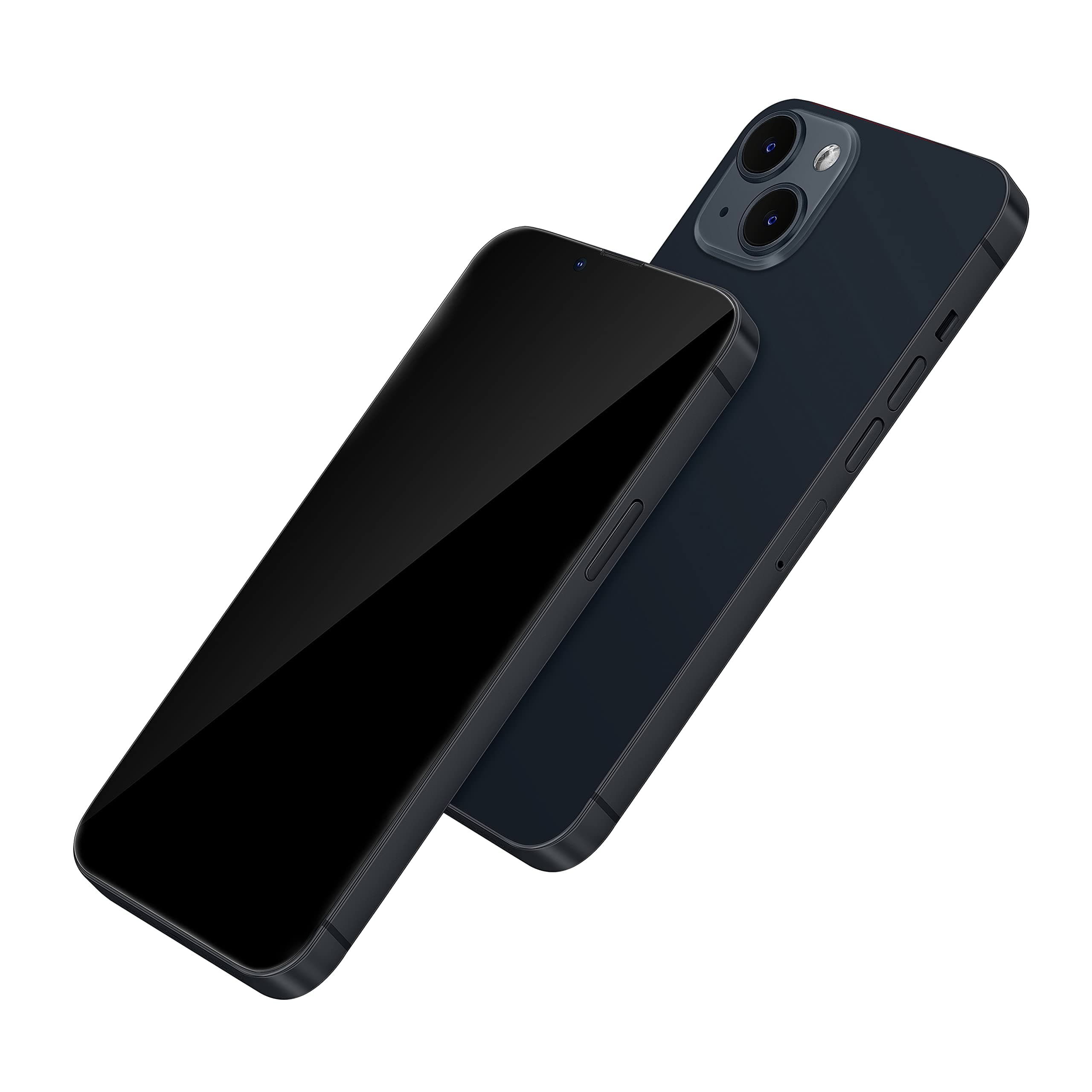 【Metallic】Dummy Phone Display Model Compatible with Apple iPhone 13 Pro Max 13 Mini Non-working Upgrade Metal Frame (13 Black Screen)