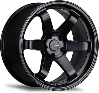 AVID.1 AV-06 Custom Wheel - 18x9.5, 18 Offset, 5x114.3 Bolt Pattern, 73.1mm Hub - Black Rim