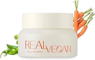 KLAVUU Real Vegan Collagen Cream - Enhances Skin Elasticity, Providing Deep Hydration to Dry Skin for a Radiant, Youthful Glow