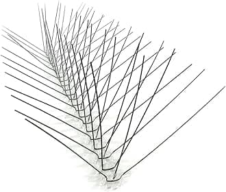 Bird-X Stainless Steel Bird Spikes, Covers 100 Feet