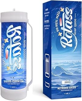 Nitrous Oxide N2O With Nozzle For Whipper Dispenser Professional Cooking Tank